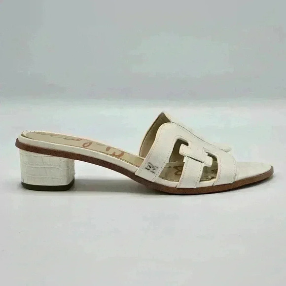 Sam Edelman white sandals, 7 1/2 - Picture 7 of 9